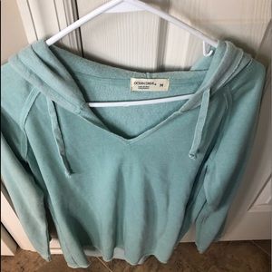 Cute mint green hoodie!